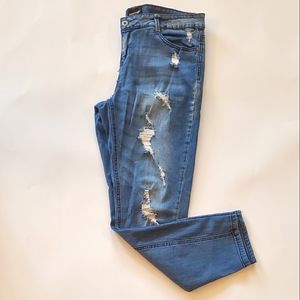 Destructed Skinny Jeans